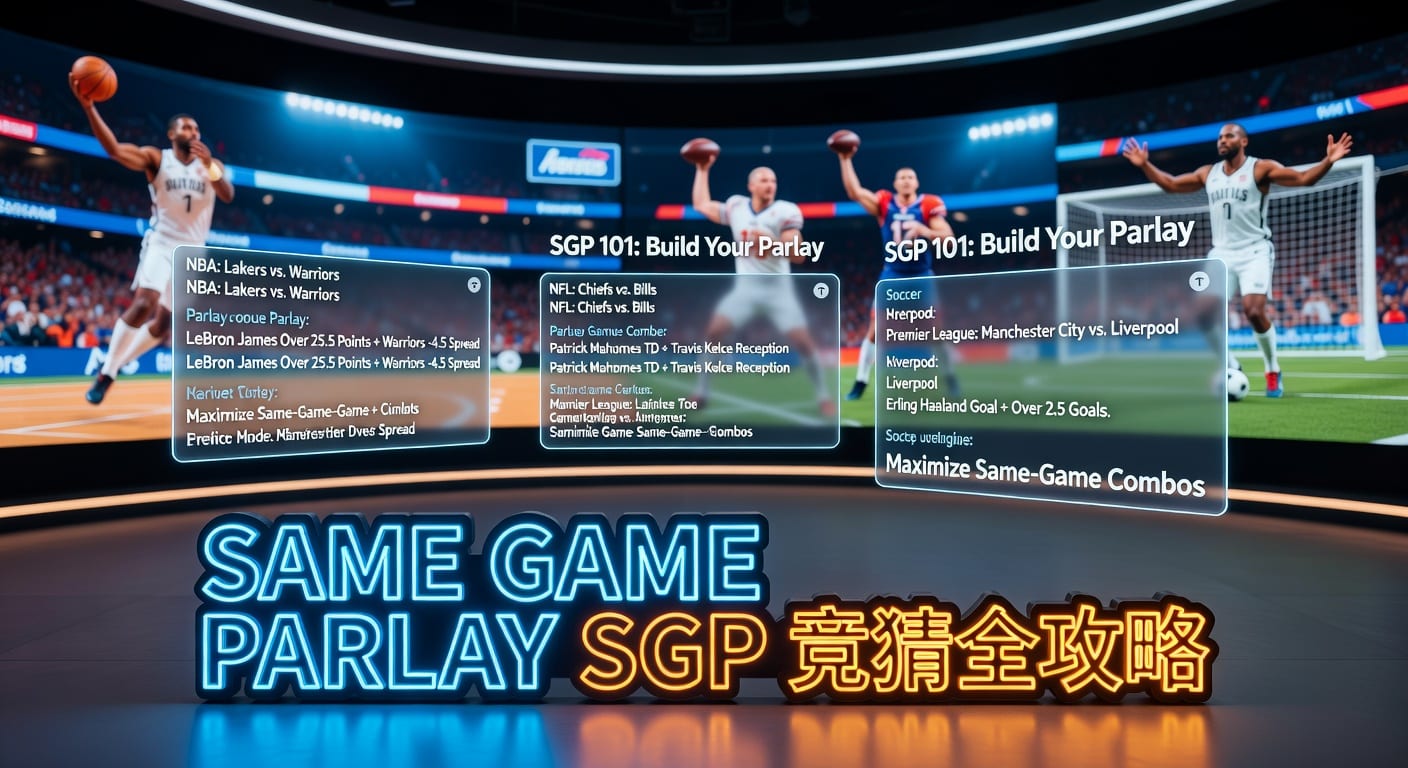 Same Game Parlay (SGP)：深度解析体育博彩中的“一场多投”玩法