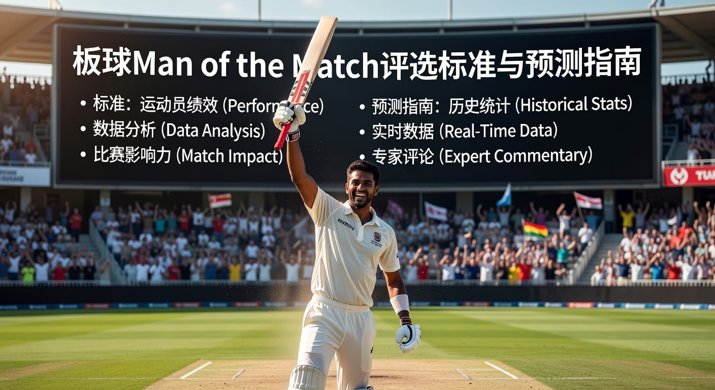 板球Man of the Match：2026年数据分析与判断思路
